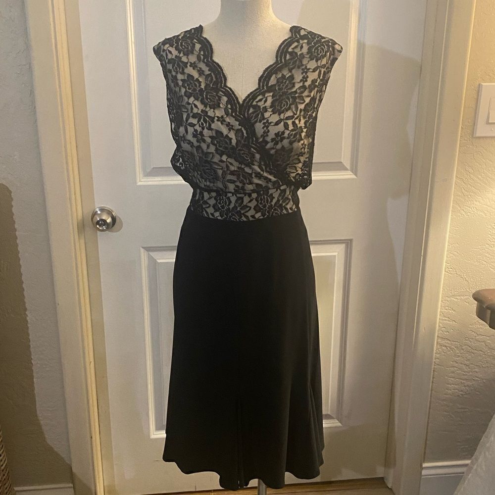 Studio 1940 Black Occasions Dress Sz 24W